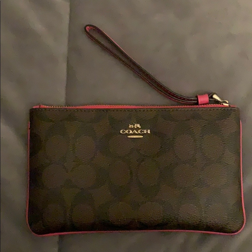 Pink Coach wallet
